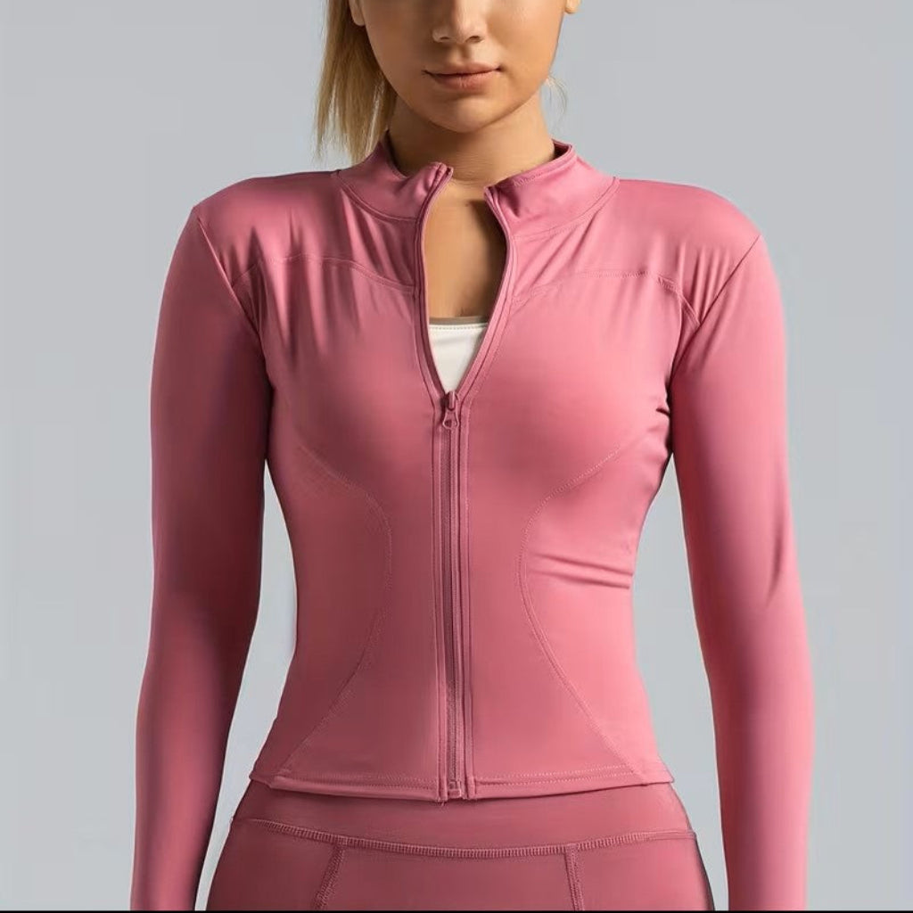 Women's Zip Sports Jacket | Stretch Fit
