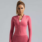 Women's Zip Sports Jacket | Stretch Fit
