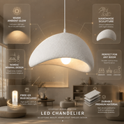 Zenith Glow | Modern LED Chandelier | Artisan Nordic Design