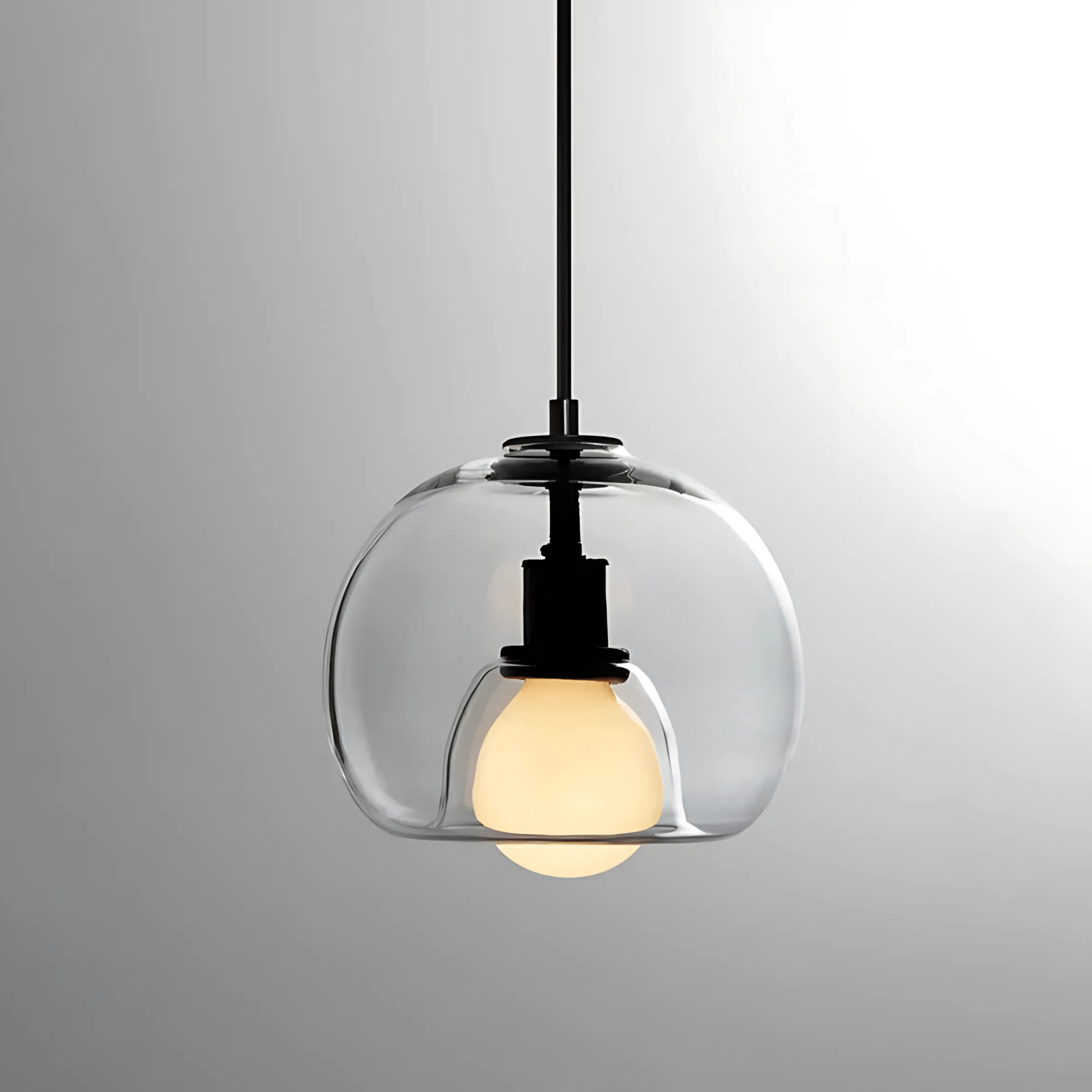 Clyde Glass Pendant | Hand-Blown Modern Elegance