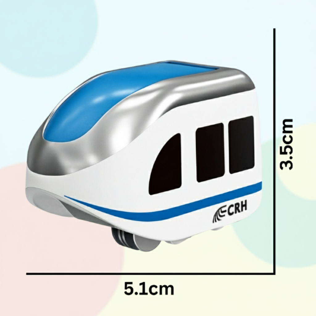 Electric Construction Train Set | Magnetic Tracks