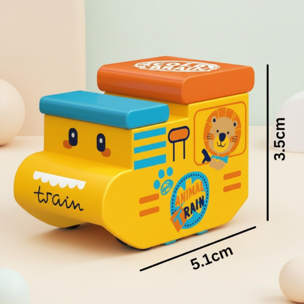 Electric Construction Train Set | Magnetic Tracks