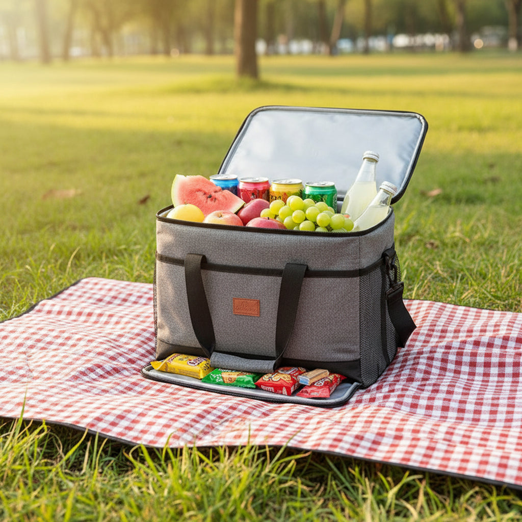 Zip Insulated Bag | Keeps Food Fresh