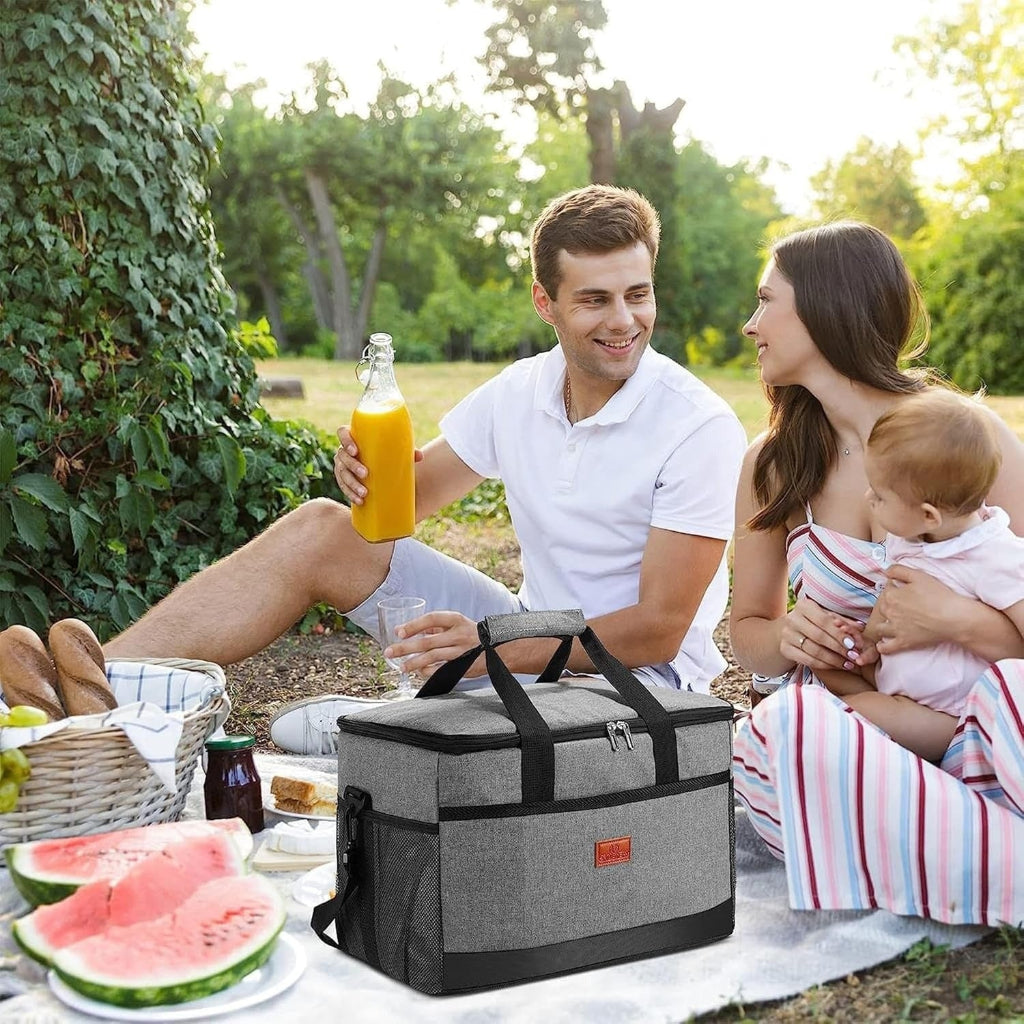 Zip Insulated Bag | Keeps Food Fresh