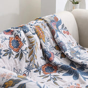Cooling Boho Floral Sofa Throw