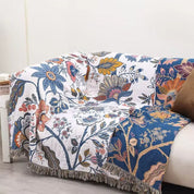 Cooling Boho Floral Sofa Throw