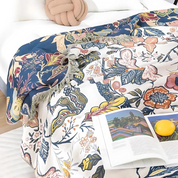 Cooling Boho Floral Sofa Throw