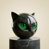 Decorative Cat Sculpture | Unique Detail for Modern Interiors