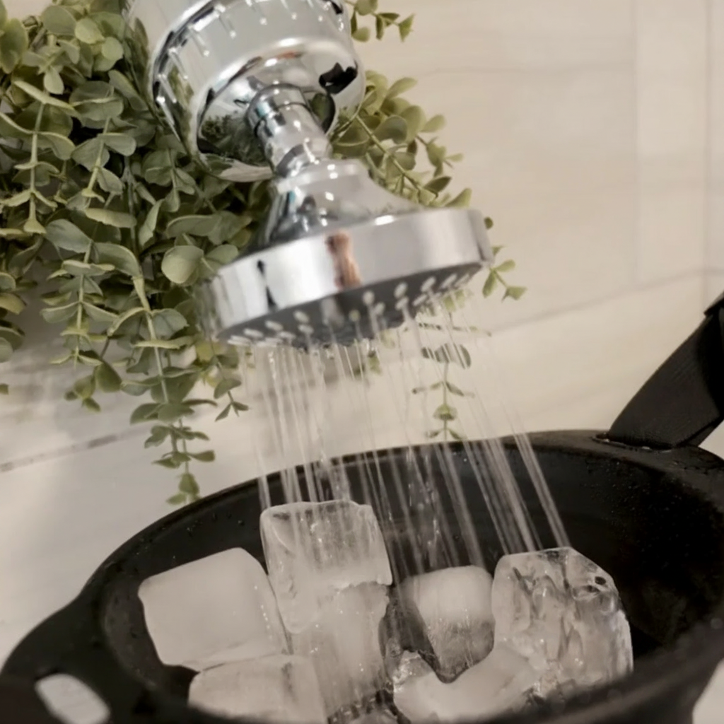 Cooling Desk Fan | Cold Shower and Ice Therapy Effect