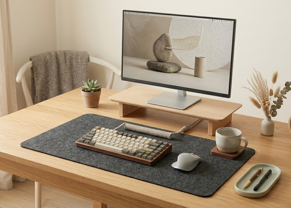 XXL Felt Desk Mat | 91 x 46 cm