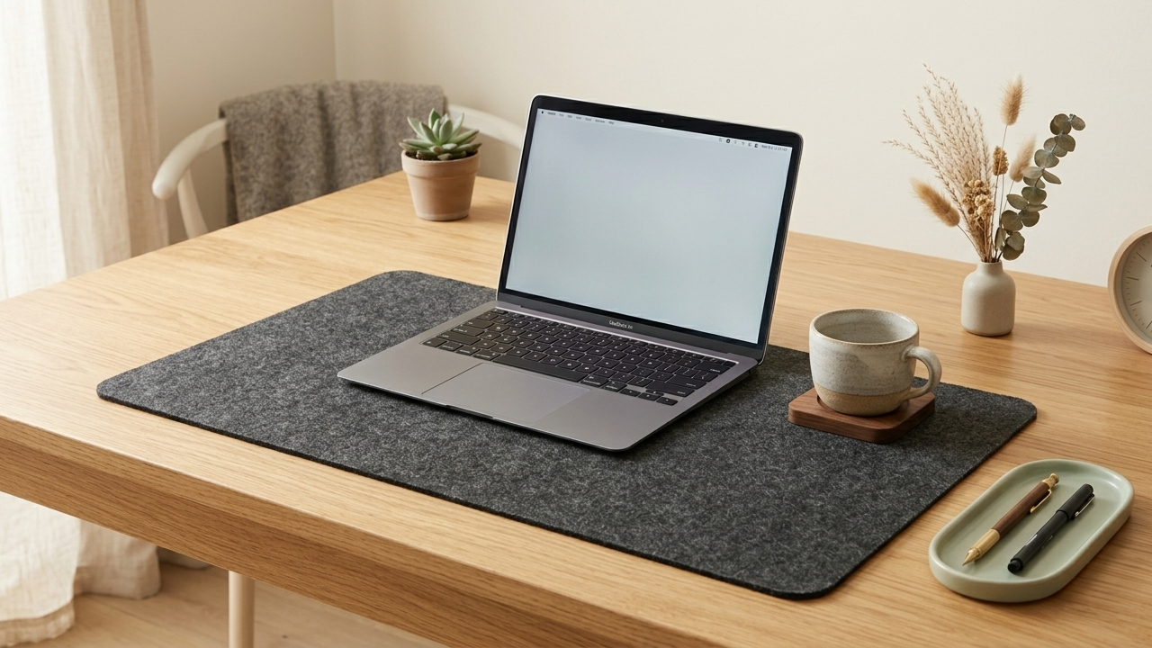 XXL Felt Desk Mat | 91 x 46 cm