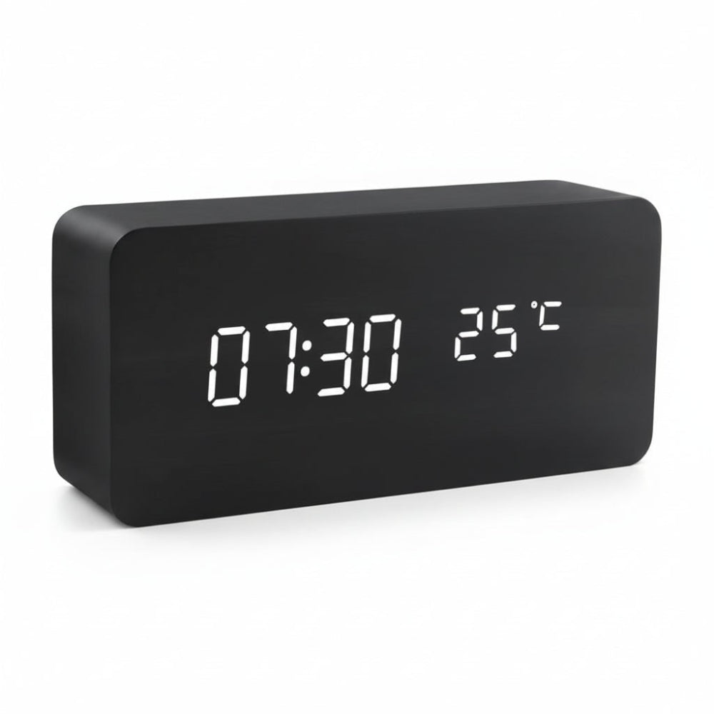 Modern Digital Alarm Clock | Multi-Function Display