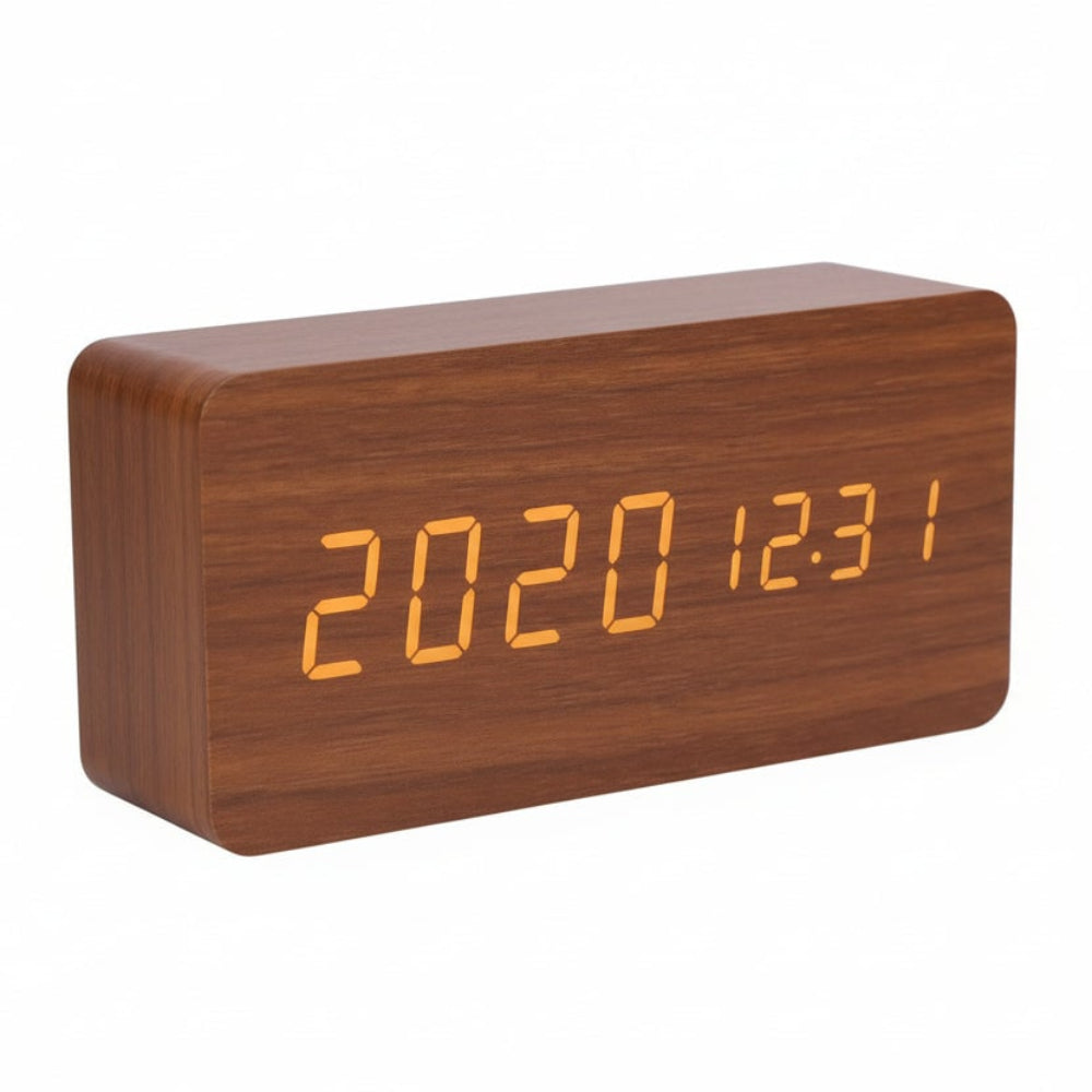 Modern Digital Alarm Clock | Multi-Function Display