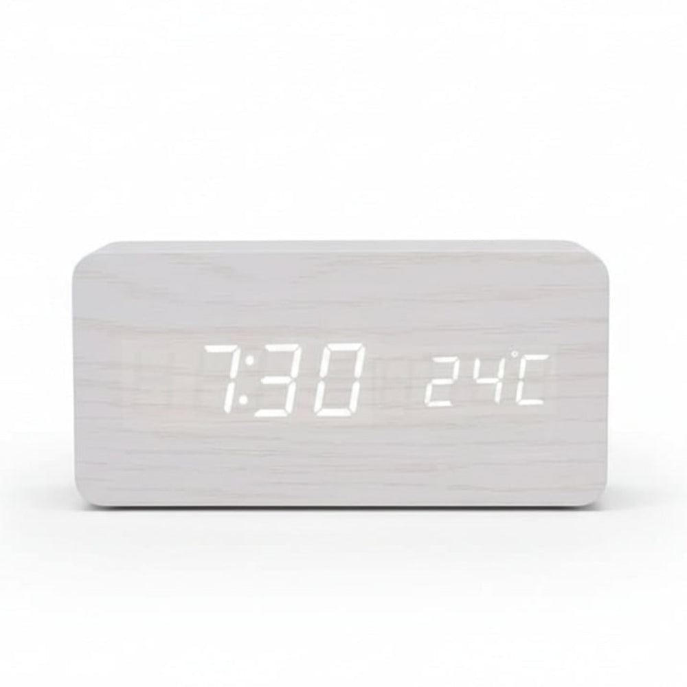 Modern Digital Alarm Clock | Multi-Function Display