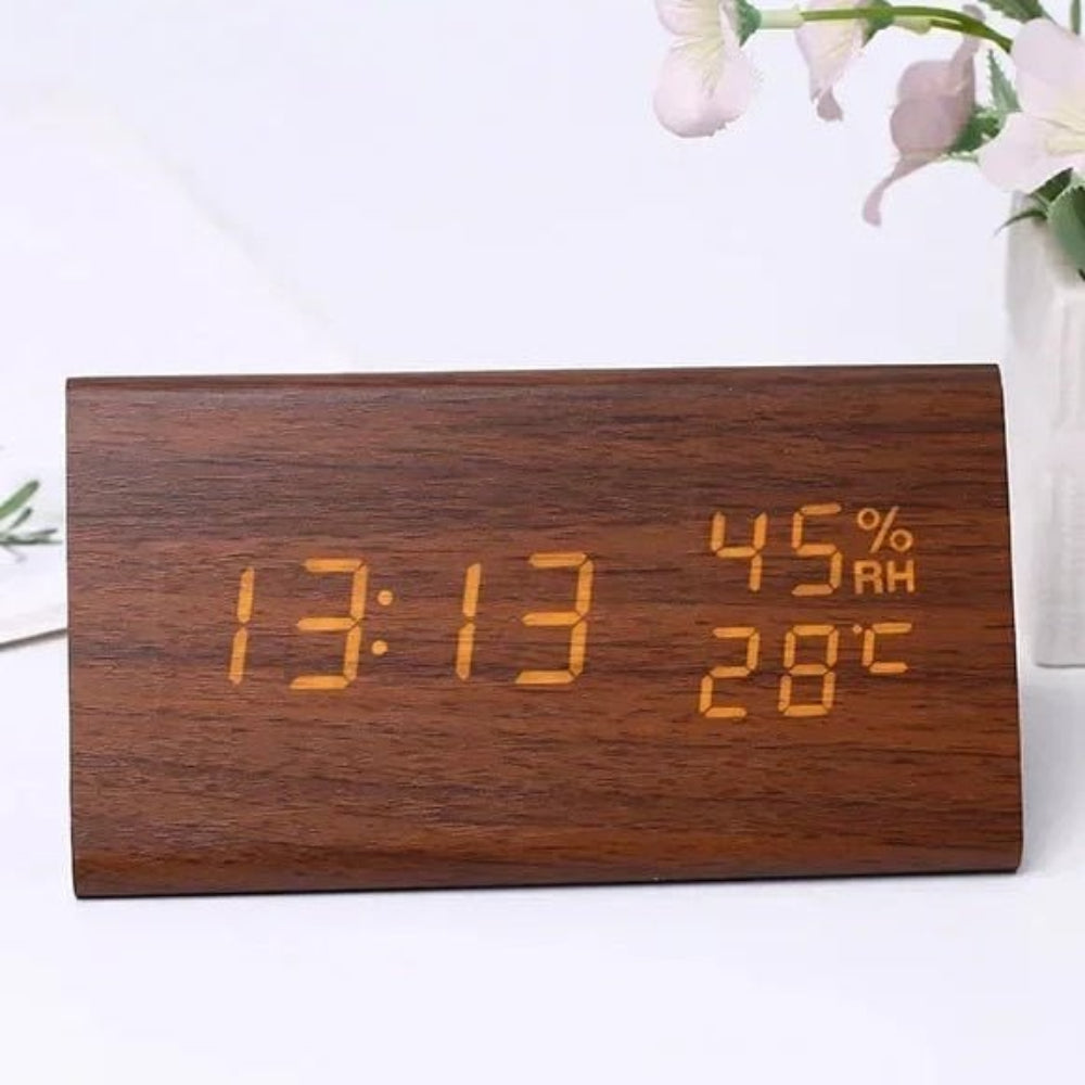 Modern Digital Alarm Clock | Multi-Function Display