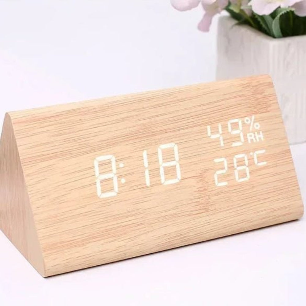 Modern Digital Alarm Clock | Multi-Function Display