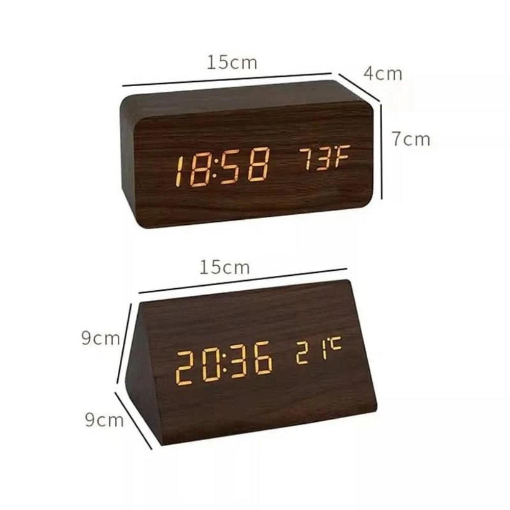 Modern Digital Alarm Clock | Multi-Function Display
