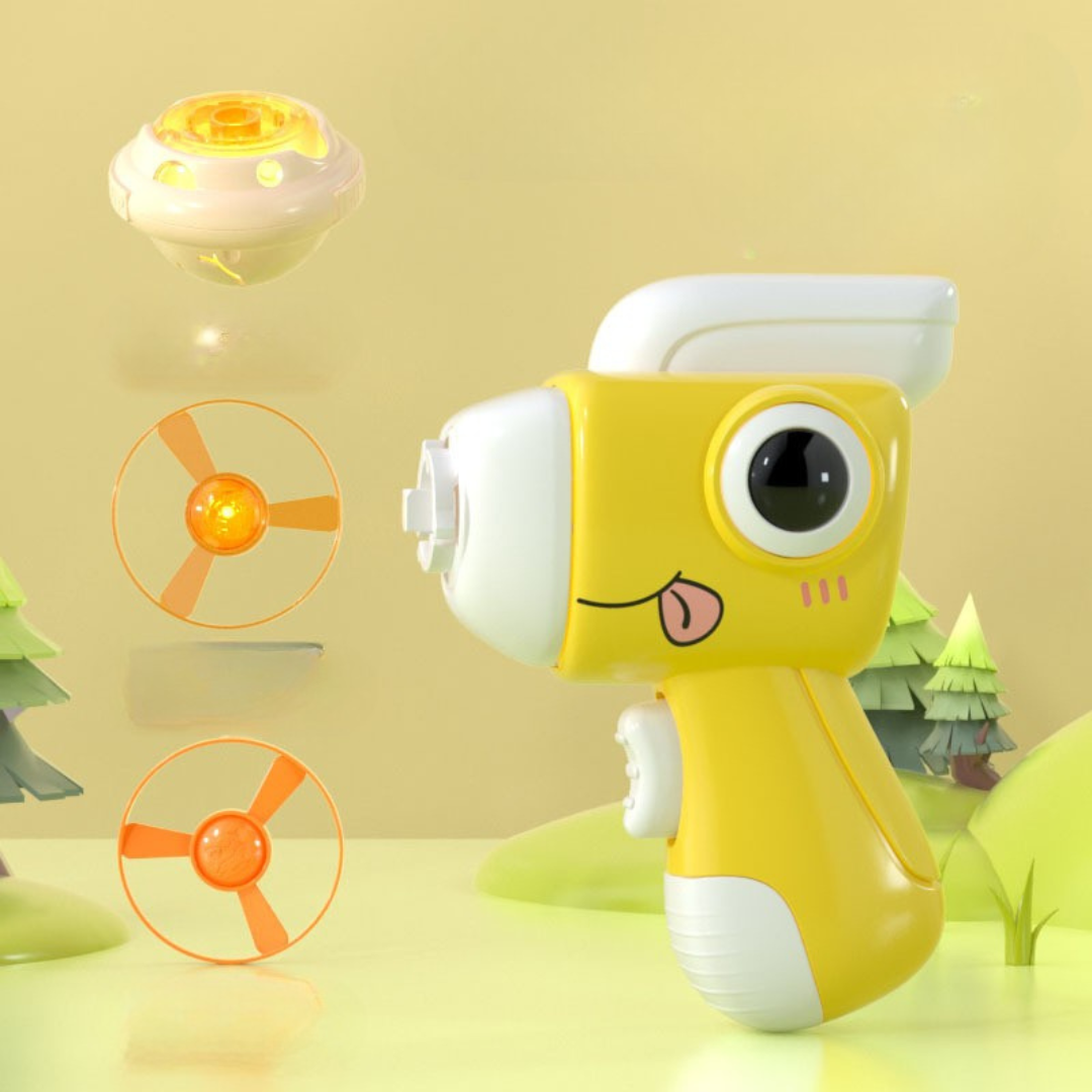 Dinosaur Spinning Top Launcher | Fridge Magnet Toy
