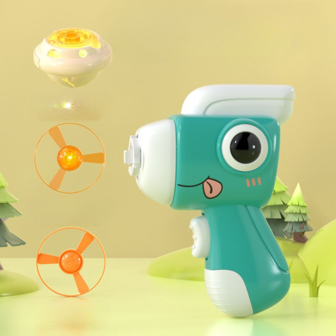 Dinosaur Spinning Top Launcher | Fridge Magnet Toy