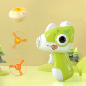 Dinosaur Spinning Top Launcher | Fridge Magnet Toy