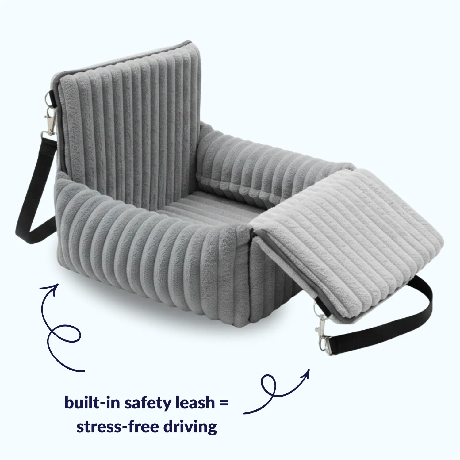 Dog Car Safety Seat | Travel Booster for Dogs