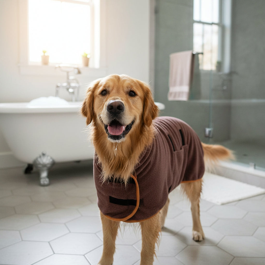 Dog Drying Towel | Adjustable Robe for Pets