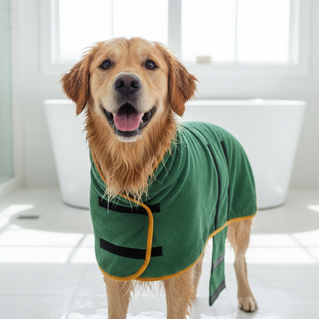 Dog Drying Towel | Adjustable Robe for Pets