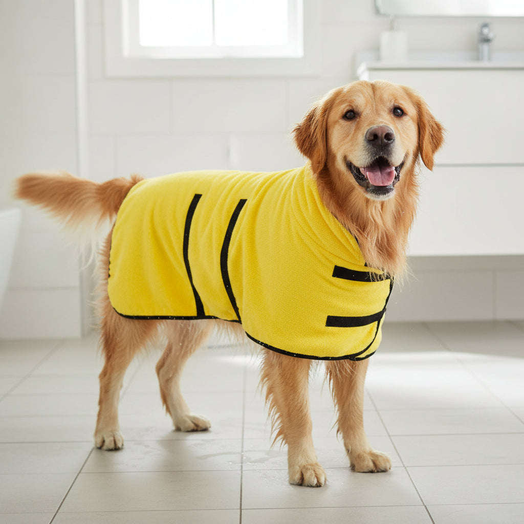 Dog Drying Towel | Adjustable Robe for Pets