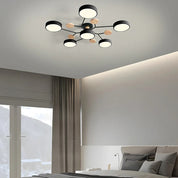 Low-Energy Semi-Flush LED Ceiling Light | Chandelier Style