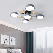 Low-Energy Semi-Flush LED Ceiling Light | Chandelier Style