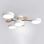 Low-Energy Semi-Flush LED Ceiling Light | Chandelier Style