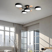 Low-Energy Semi-Flush LED Ceiling Light | Chandelier Style