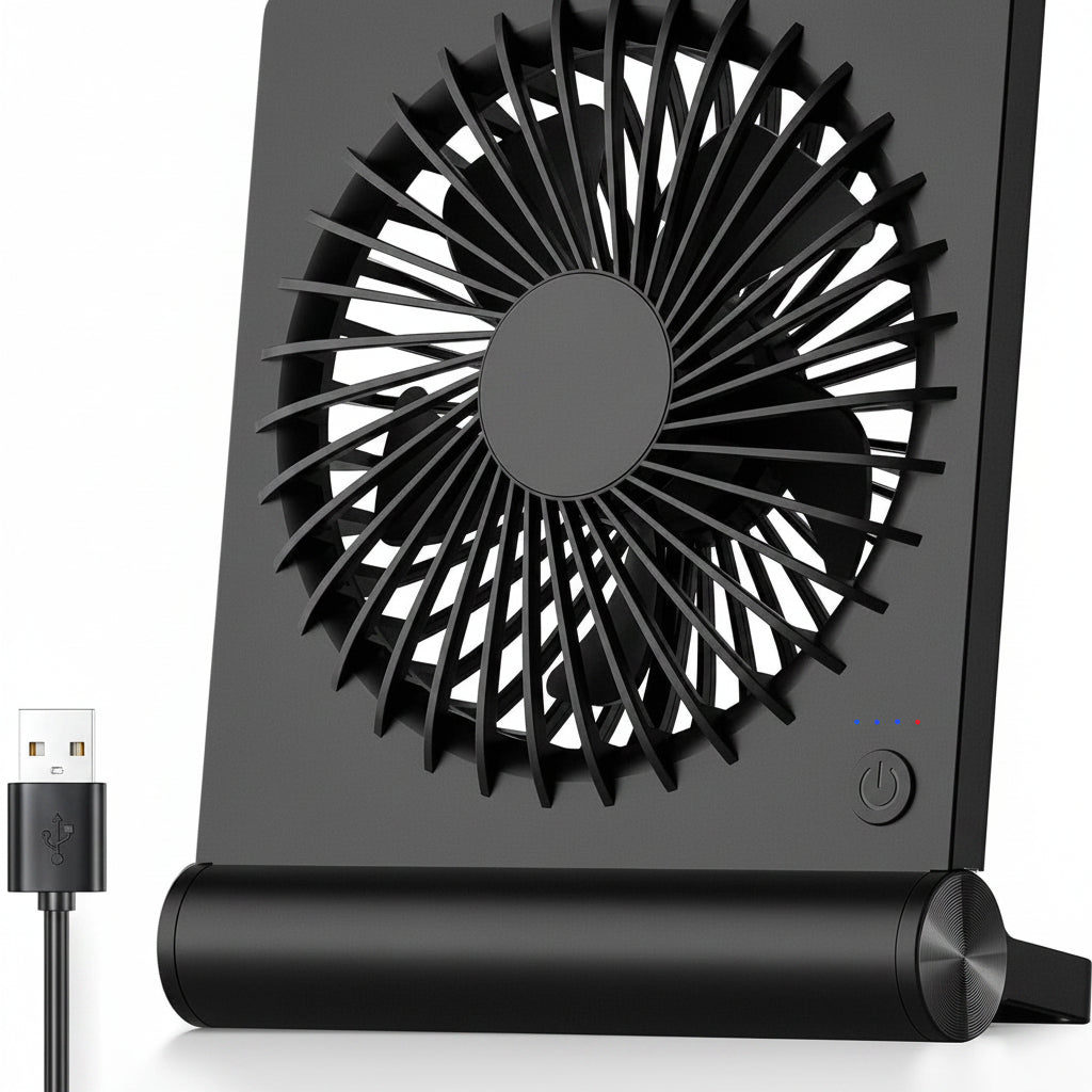 Foldable Clip-On Desk Fan | Compact USB