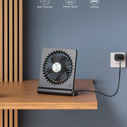 Foldable Clip-On Desk Fan | Compact USB