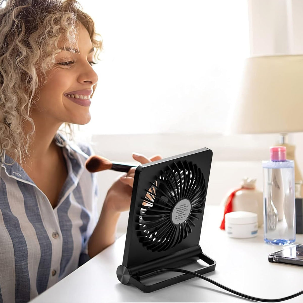 Foldable Clip-On Desk Fan | Compact USB