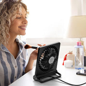 Foldable Clip-On Desk Fan | Compact USB