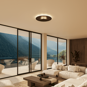 Round Modern Extra-Slim LED Ceiling Light | Thin Ceiling Panel