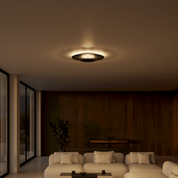 Round Modern Extra-Slim LED Ceiling Light | Thin Ceiling Panel