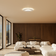 Round Modern Extra-Slim LED Ceiling Light | Thin Ceiling Panel