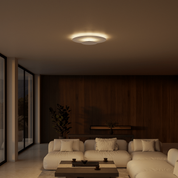 Round Modern Extra-Slim LED Ceiling Light | Thin Ceiling Panel
