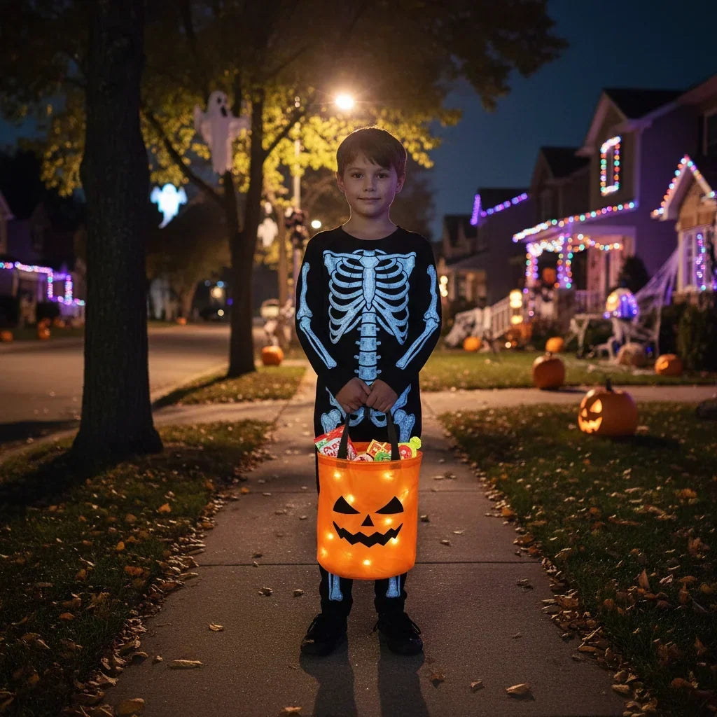 Reusable Halloween LED Bag | For Trick-or-Treating