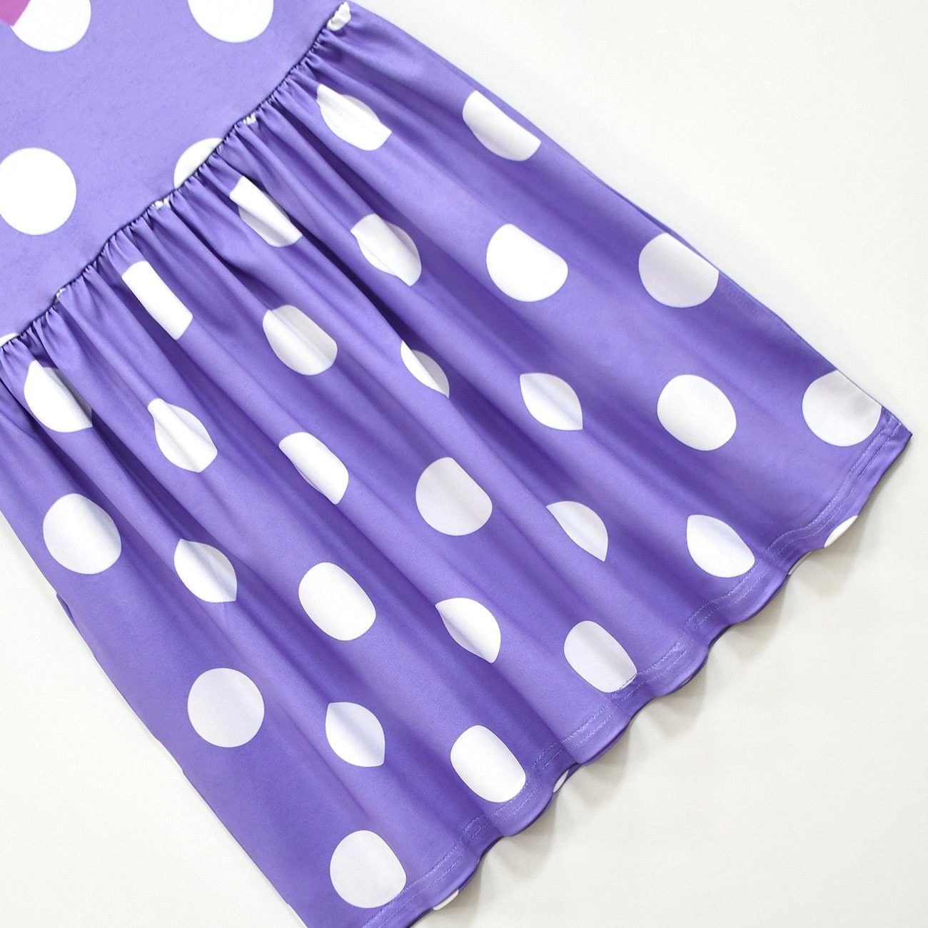 Girls' Ruffled Polka Dot Dress | Halloween Party