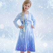Girls' Ice Princess Dress with Cape | Costume