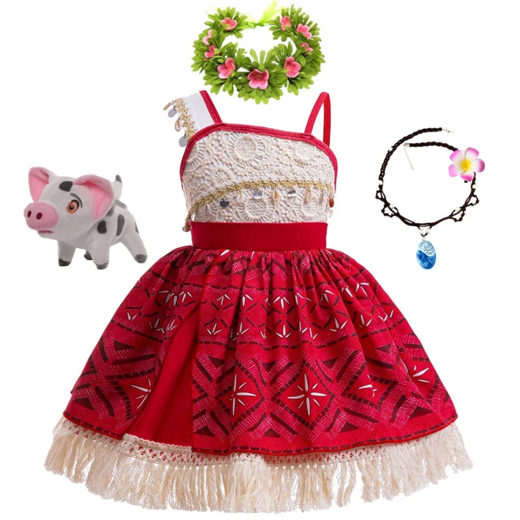 Girls' Island Princess Dress | Party Costume