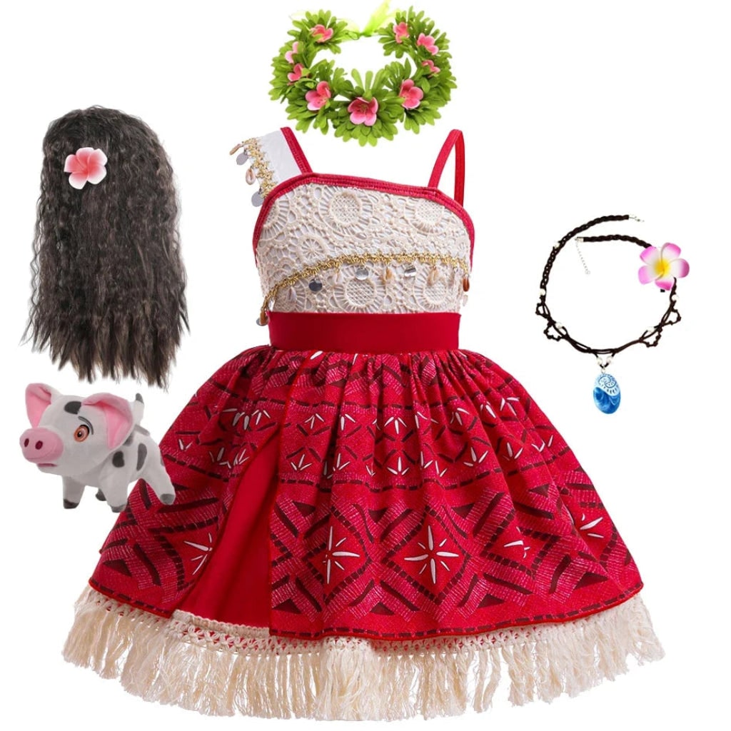 Girls' Island Princess Dress | Party Costume