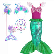 Girls' Mermaid Dress | Halloween Costume