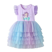 Girls' Mermaid Dress with Tutu | Halloween Costume