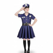 Girls' Police Officer Dress | Role-Play Costume