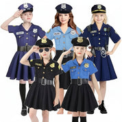 Girls' Police Officer Dress | Role-Play Costume