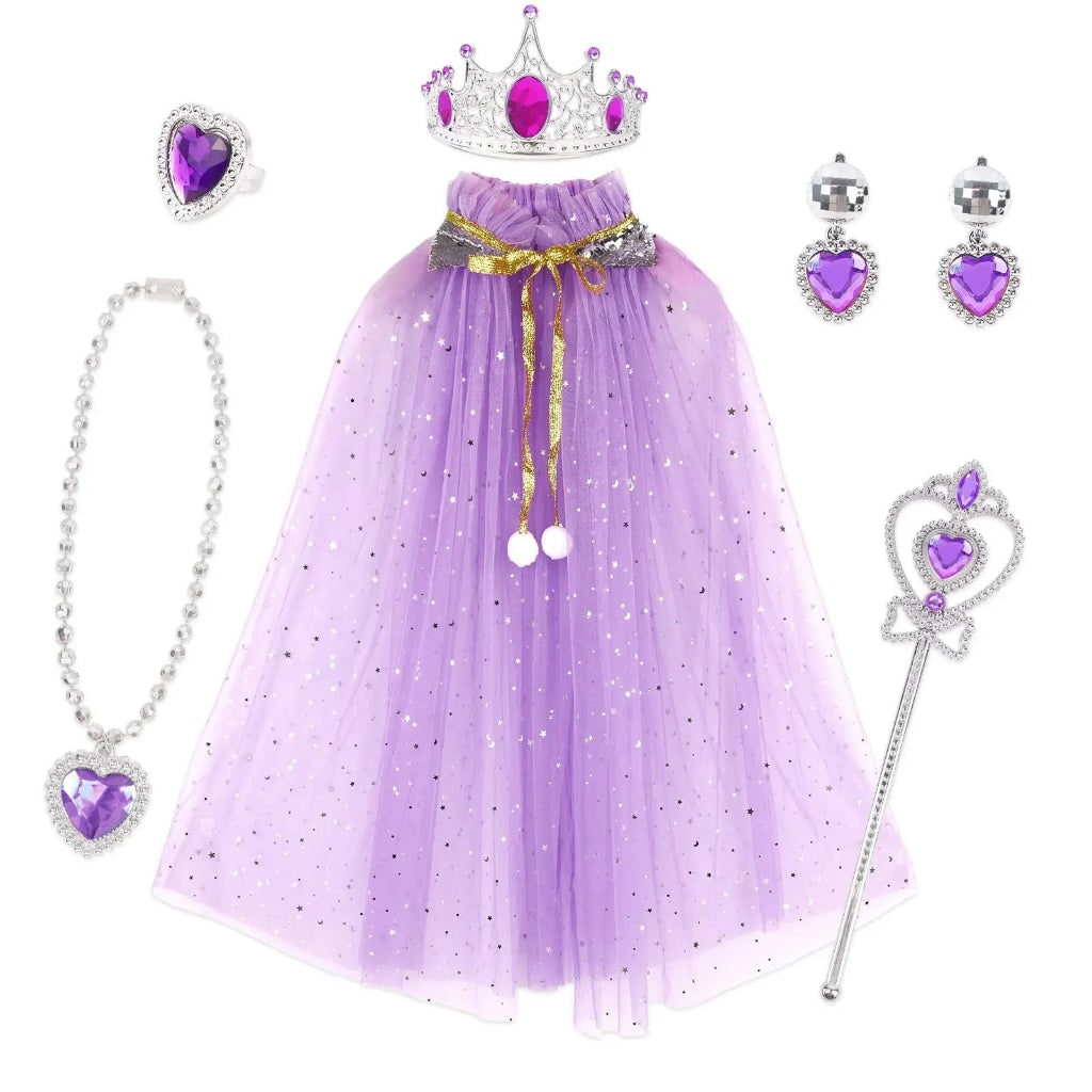 Girls' Princess Cape Set | Halloween Costume